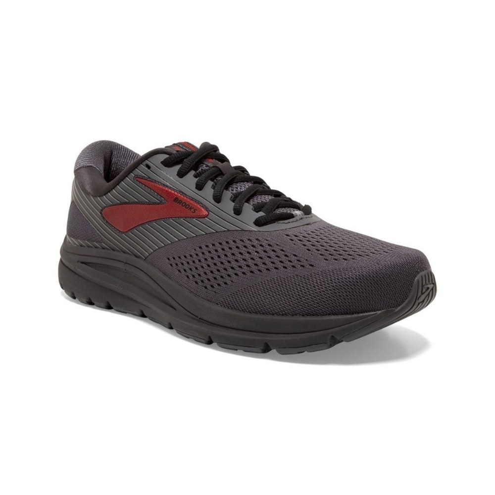 Brooks Addiction 14 Men’s Black/Gray Shoes, 12.5 D, Style 110317 1D 066